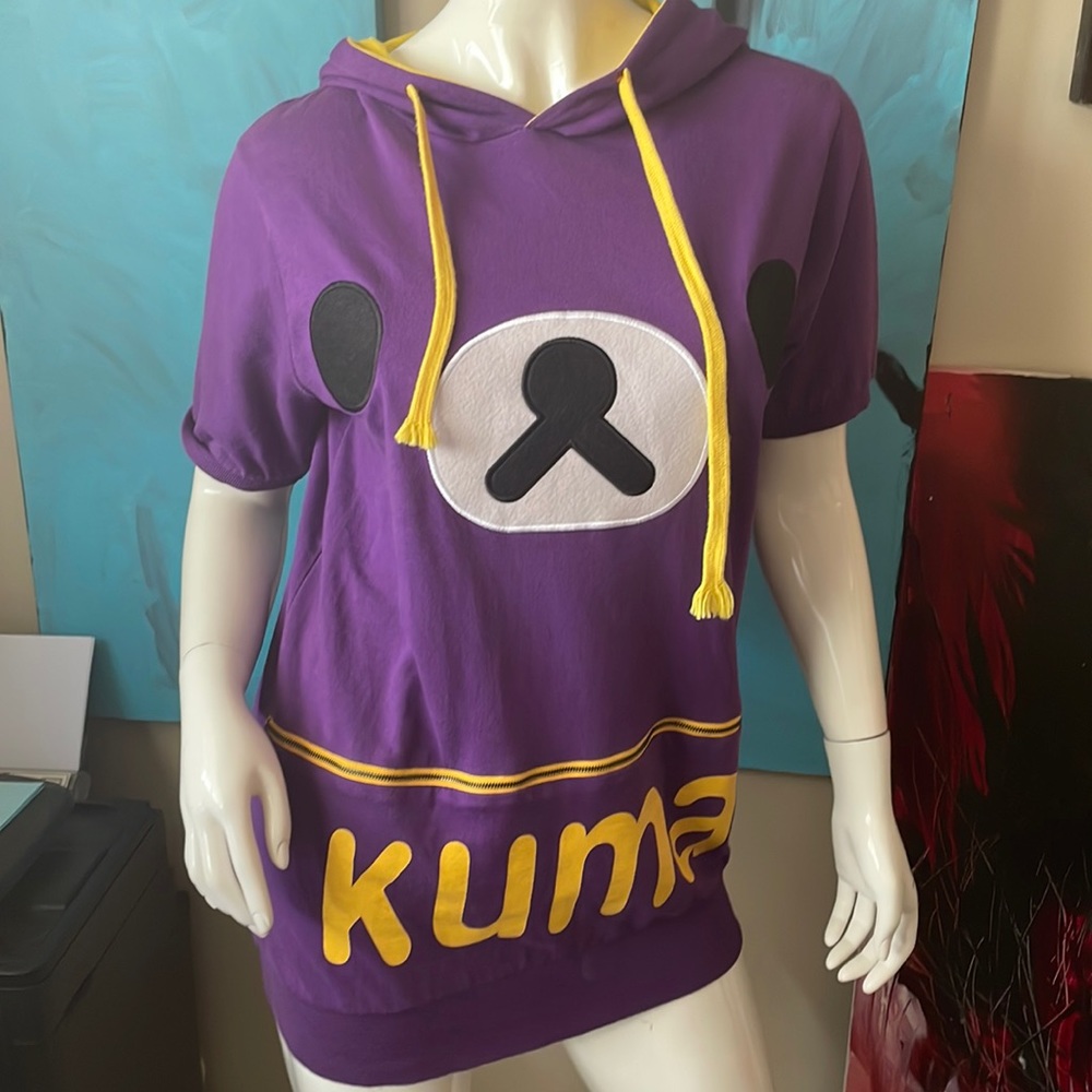 Anime Kuma Bear Hoodie